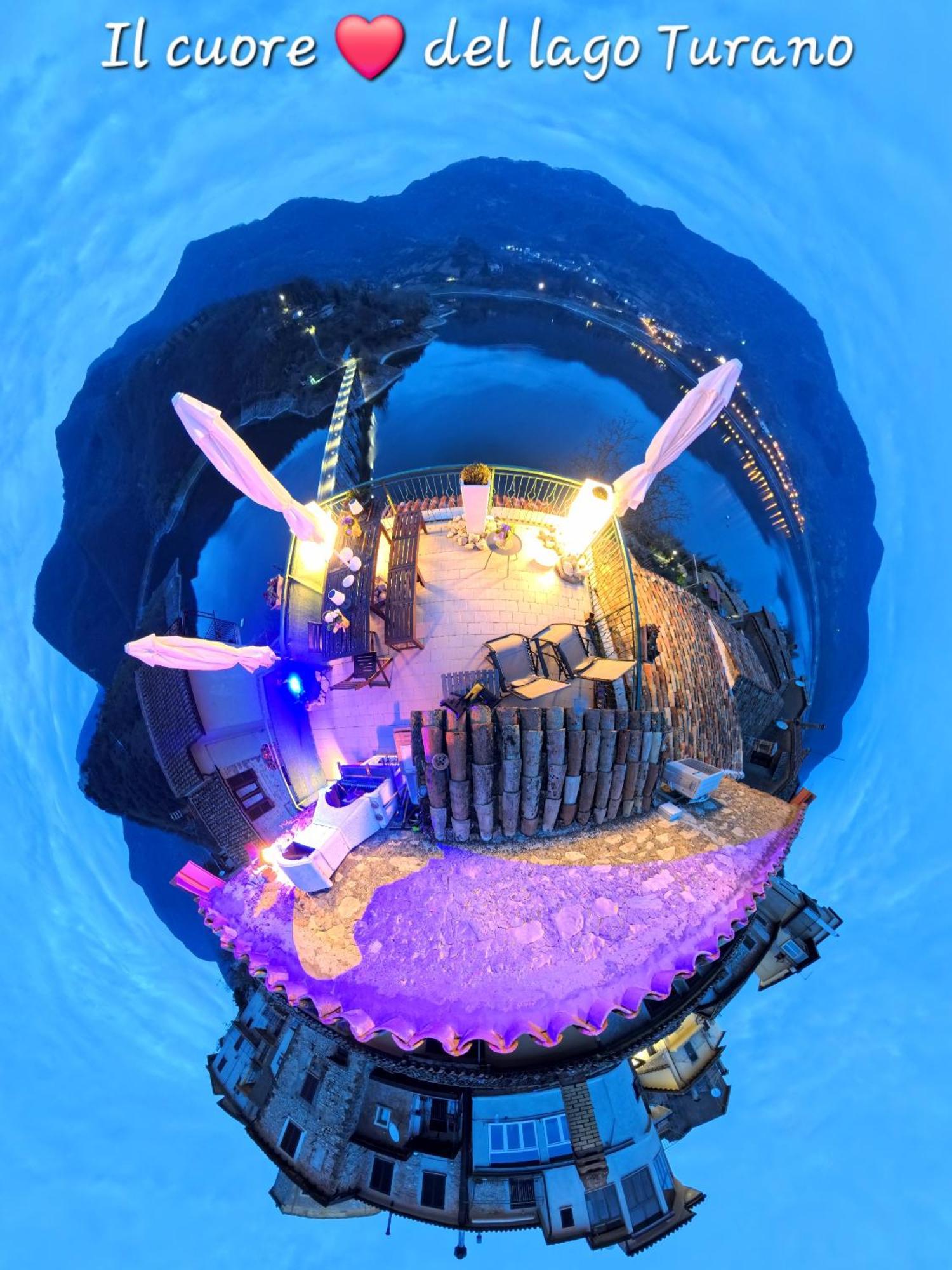 La Terrazza Sul Lago Turano Castel di Tora Extérieur photo